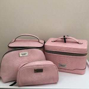 4 piece Victoria’s Secret Cosmetic Case Set